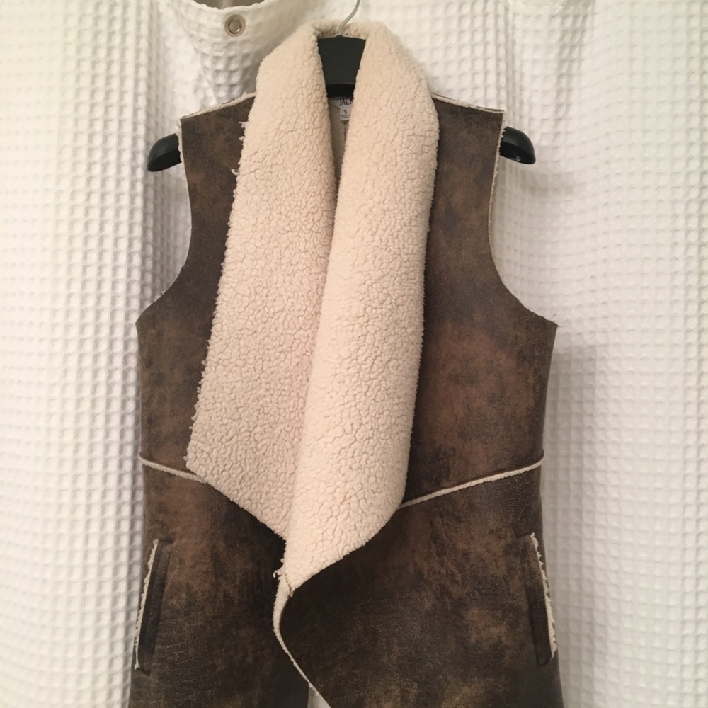 Jack by BB Dakota faux shearling vest